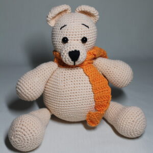 Amigurumi Osito Con Bufanda