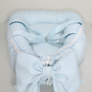 Reductor De Cuna Azul Con Estrellitas