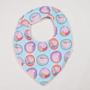 Babero Peppa Pig Azul