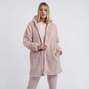 Bata Manga Larga Para Mujer  PÉtalo