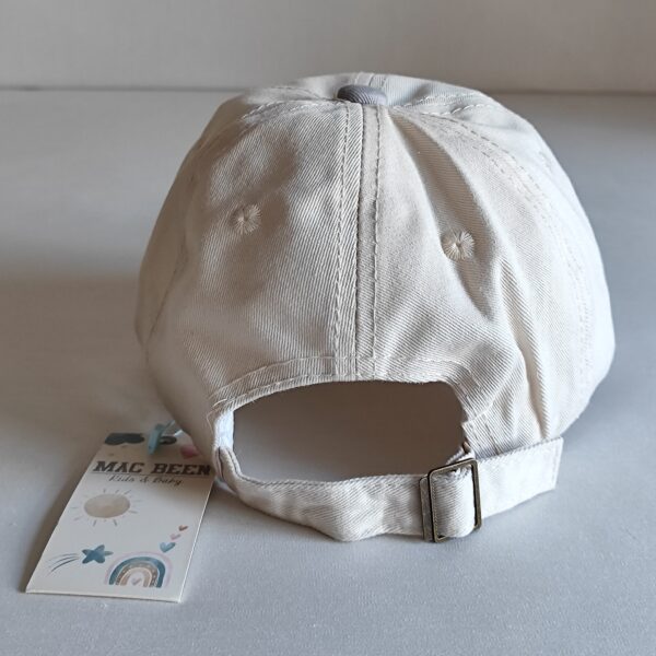 GORRA INFANTIL BORDADA “SUPER KID”. MAC BEEN GRIS - Imagen 4