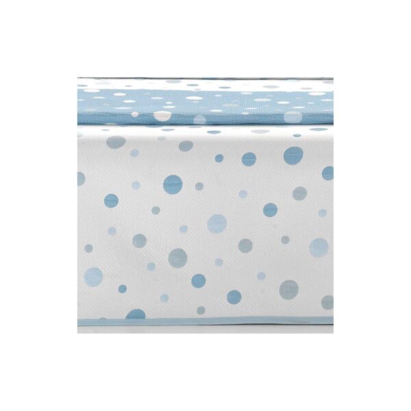 Colcha capa Mole azul reversible - Imagen 2