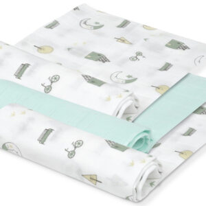 Set 3 Gasas 55x70cm Bambú INTERBABY  Moon