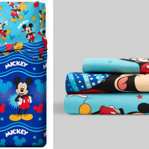 Juego Sábana Tela 3 Piezas DISNEY Licencia MICKEY