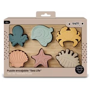 Puzzle Encajable SARO Fondo Marino