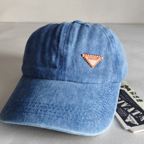 Gorra infantil azul medio Privata - Imagen 3