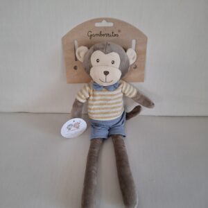 Peluche mono azul