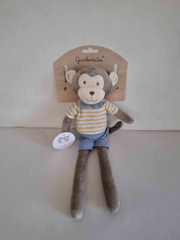 Peluche mono azul