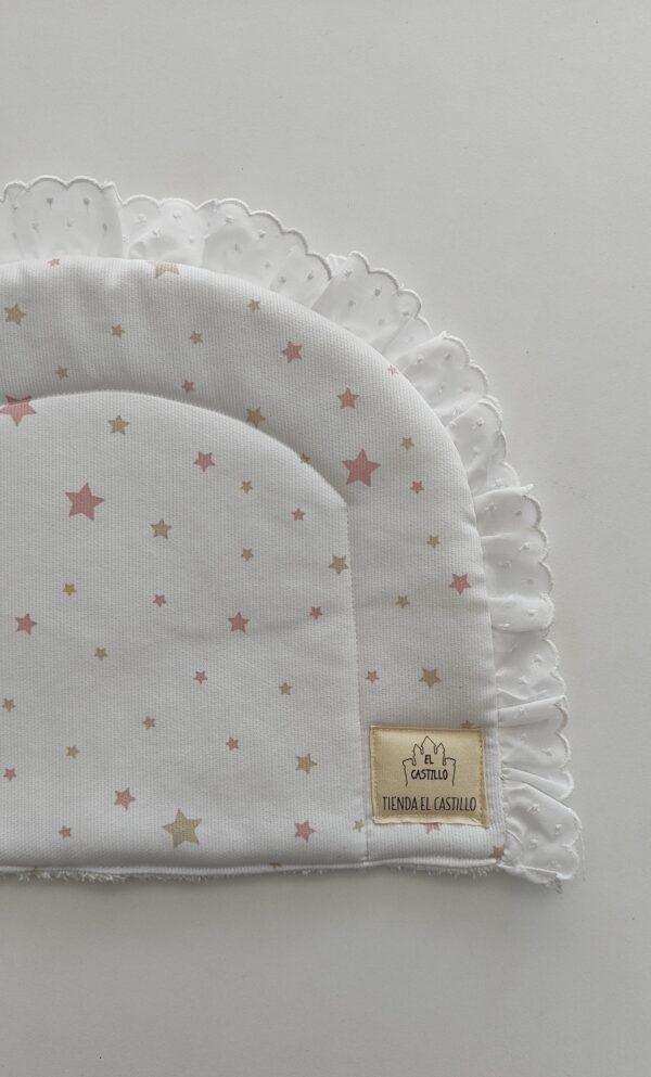 Salva babas de estrellas rosas - Imagen 2
