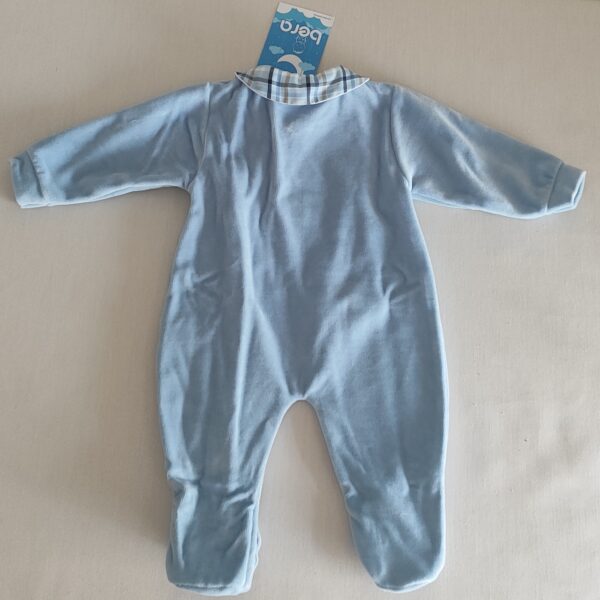 Pijama de  bebé azul - Imagen 3