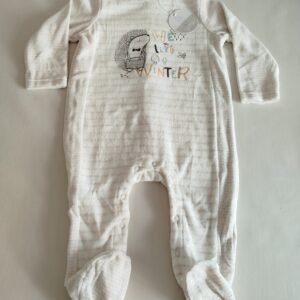 Pijama de bebe invierno erizo yasti