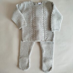 Conjunto de dos piezas en gris