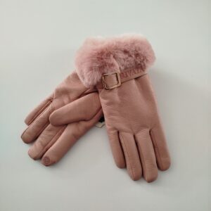 guantes de mujer rosa Privata