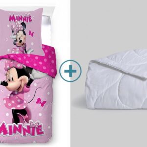 Pack funda nórdica + relleno nórdico licencia minnie lazos