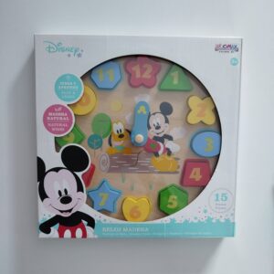 Reloj de madera puzzle