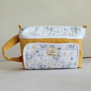 Neceser porta toallitas Mostaza