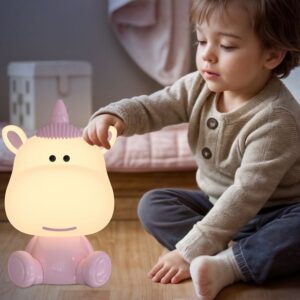 Lámpara Quitamiedos XL 8 Funciones D'CASA Unicornio