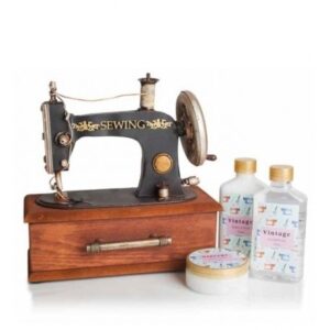 MAQUINA DE COSER VINTAGE NEGRA