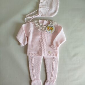 Conjunto tres piezas recién nacido  916