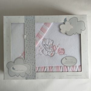 Sábanas Coralina de cuna Honey Bear