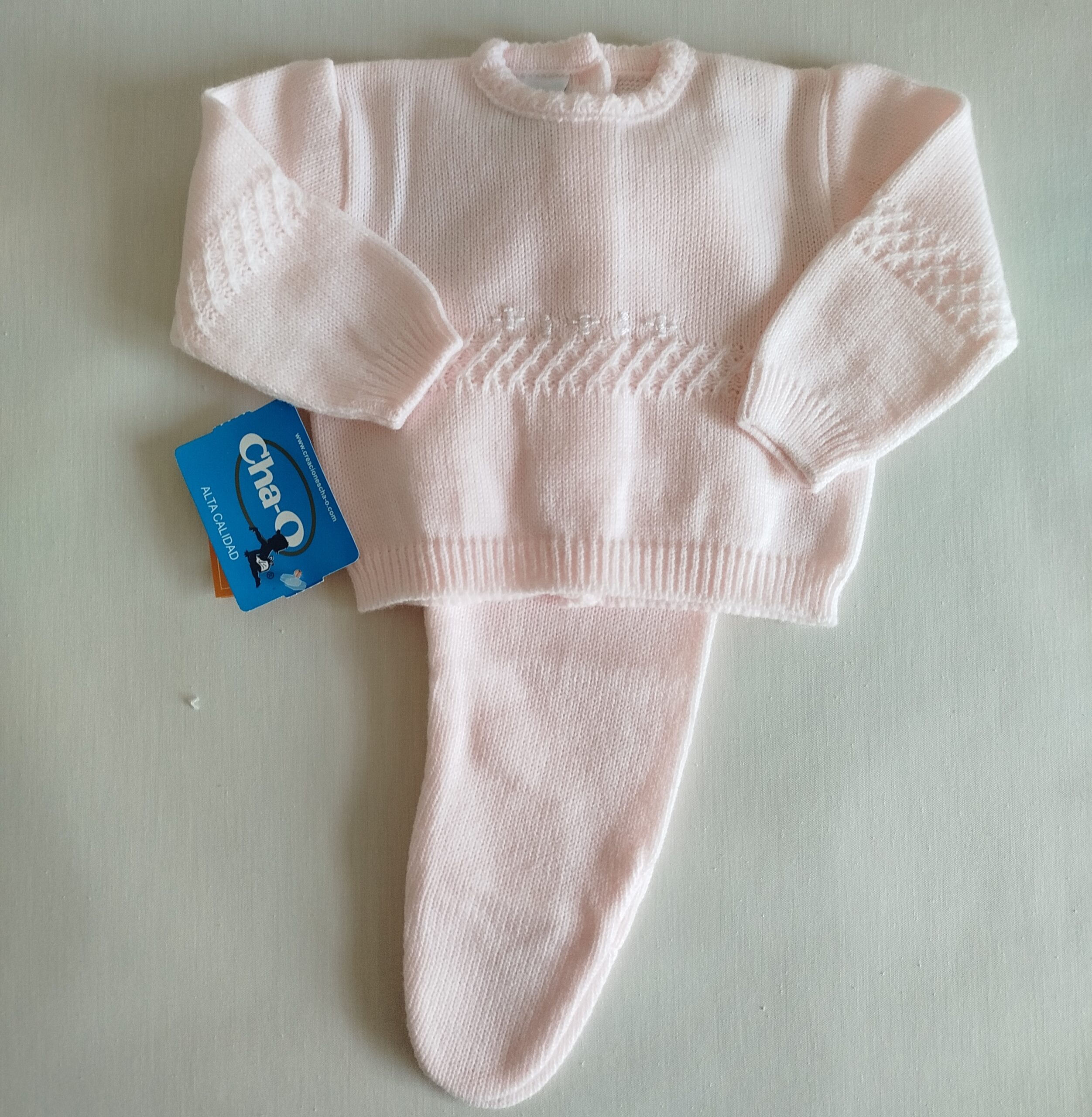 Traje de dos piezas para recién nacido 549