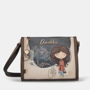 Bandolera estampada Tulip Anekke